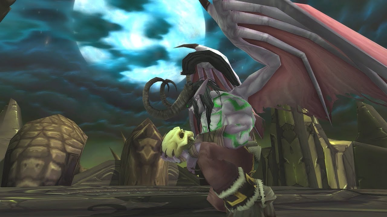 The Story of Illidan Stormrage - Full Version [Lore] - YouTube