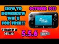 How to Homebrew Wii U 5.5.6 (The Easy Way!) [Tiramisu Guide WORKING MAY 2023]