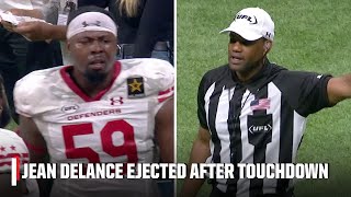 Jean Delance Ejected For Spitting On An Opposing Player After The Touchdown