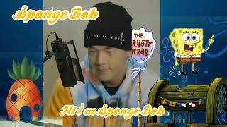 Big Matthew Impressionating Sponge Bobs Characters