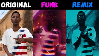 Mc Menor Jp - Menina De Vermelho Original Vs Funk Vs Remix