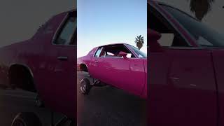 Lady Lowrider Cc On Van Nuys Blvd - Miche La Nalgona Cruising In Her Lowrider