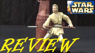 Toy Review Star Wars Saga Aotc Obi-Wan Kenobi Acklay Battle Hasbro 2003