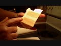 Cutting Chanel 5 Soap Cake