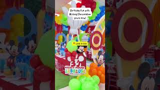 Custom Mickey Mouse Greeting For Popular Name