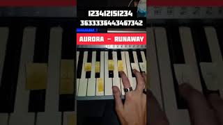 Aurora - Runaway - Piano Tutorial