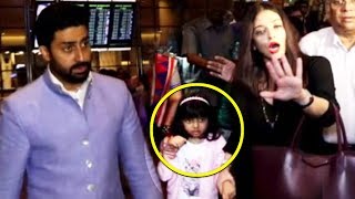 Angry Aishwarya Rai Bachchan Lashes Out For Continously Clicking Pictures At Airport