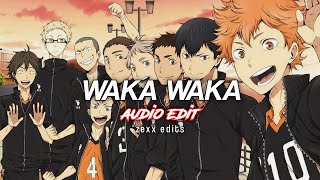 Waka Waka This Time For Africa - Shakira Audio Edit