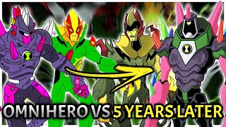 Os Aliens De Ben 10 Omnihero São Melhores Que O De Um Artista Profissional? Alien Force