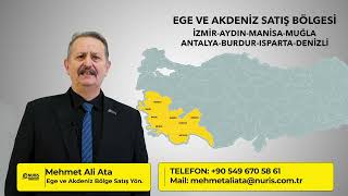 Mehmet Ali ATA / Ege Bölge Satış Yöneticisi