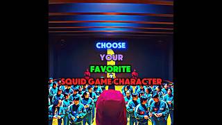 Choose Your Favorite Squid Game Character Squid Game