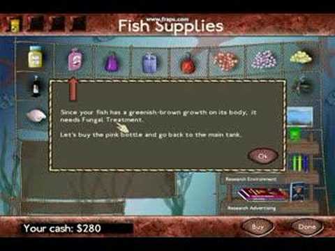 Video of game play for Fish Tycoon