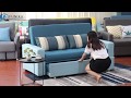 Ghế sofa kéo thành giường 942-2, giường rộng 1m5x1m9 2 người nằm
