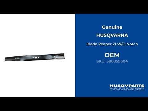 586859604 Husqvarna Blade Reaper 21 W/O Notch 428 OEM 586859604 Husqvarna Blade Reaper 21 W/O Notch 428 OEM