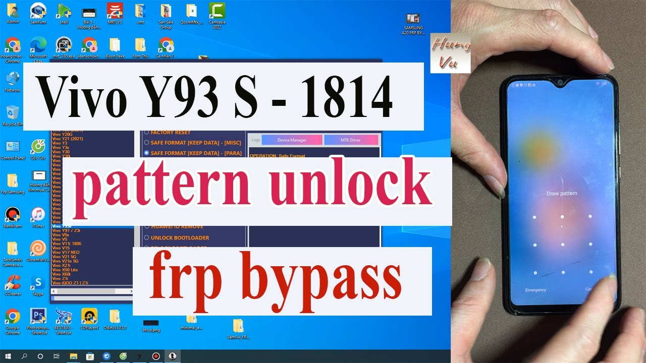 Vivo Y93S 1814 Factory reset bypass Pattern lock and frp Vivo Y93S 1814 Factory reset bypass Pattern lock and frp