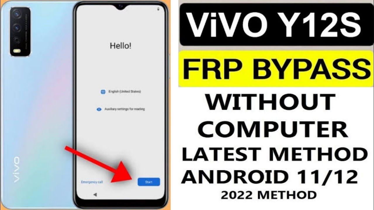 Vivo Y12s/Y12a/Y20/Y20s Android 11/12 Frp Bypass Latest Vivo Y12s/Y12a/Y20/Y20s Android 11/12 Frp Bypass Latest