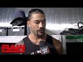Roman Reigns on reuniting with his WWE Universe "family": Raw Exclusive, Feb. 25, 2019