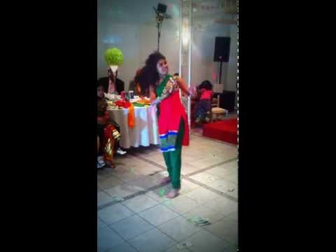 Performing at a mehndi ceremony!