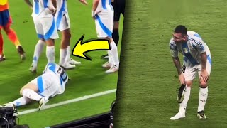 Lionel Messi In Tears After Serious Injury In Copa America Final 2024