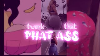 🍑 butt 𝐒𝐎 𝐁𝐈𝐆 it can't fit your jeans anymore | huge ass FORCED subliminal