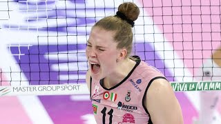 Isabelle Haak, Top Scorer In Scandicci Vs Conegliano Lega Volley Femminile 202223