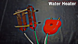 Making A Amazing Water Heater Using Blades