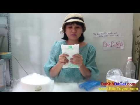ĐÁ KHÔ - Cách phân biệt đá khô và đá gel -Mua đá gel gọi 090 660 9293