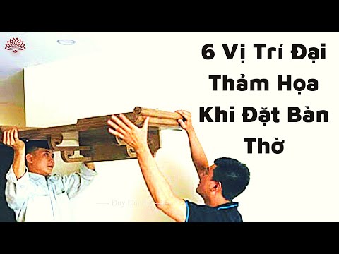 Đặt bàn thờ treo tường những vị trí này thì tán gia bại sản sớm | Xem để tránh vấp phải nhé