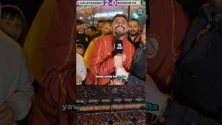 Alem Buysa ,Kral Ci̇mbom Galatasaray 2-0 Bodrum Fk Mac Sonu Taraftar Röportaji.12. Adam