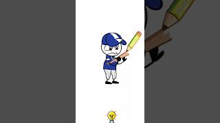Pancil Boy Plays The Kricket Pancilmation