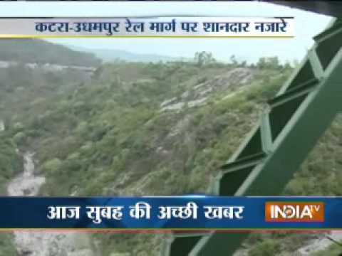 Bridge taller than Qutub Minar linking Katra-Udhampur rail track...