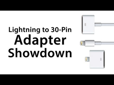Lightning To 30-Pin Adapter Comparison / Review - Which Lightning Adapter Do You Need?