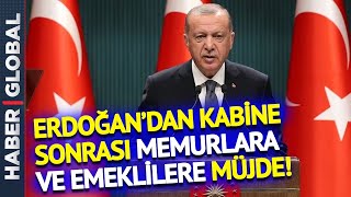 SON DAKİKA: Erdoğan'dan Memura ve Emekliye Ek Zam Müjdesi!