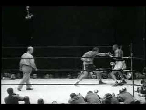 Rocky Marciano KO's Jersey Joe Walcott