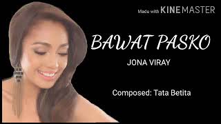 Watch Jonalyn Viray Bawat Pasko video