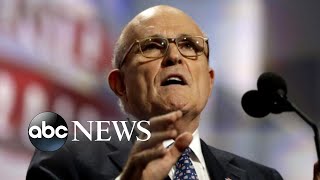 President Trumps Dustup With Rudy Giuliani L Abc News