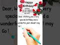 Happy Birthday Wishes For Everyone || Birthday Wishes For Someone Special #shorts #happybirthday