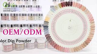 Nude Color Dip Powder Nail System for ombre dip nails