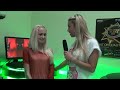 Video Na`Vi and Polina interview female gamers in Kiev CyberSport Arena (with Eng subs)