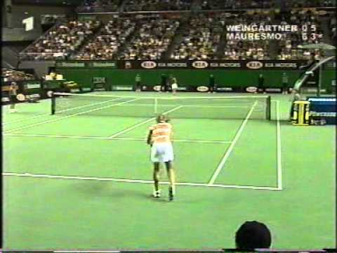 全豪オープン 2002 4th Round モーレスモ vs． Weingärtner 4／8