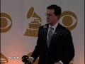 Stephen Colbert at The Grammy Press Room [Part 1].