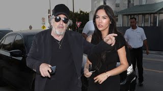 Al Pacino And Noor Alfallah Enjoy A Baby-Free Night At Giorgio Baldi