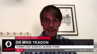 Video: Upto 90% of COVID False-Positives - Mike Yeadon (talkRADIO)