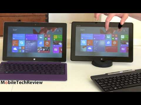 Microsoft Surface 2 vs. Asus Transformer Book T100 Windows 8 Tablet Comparison Smackdown