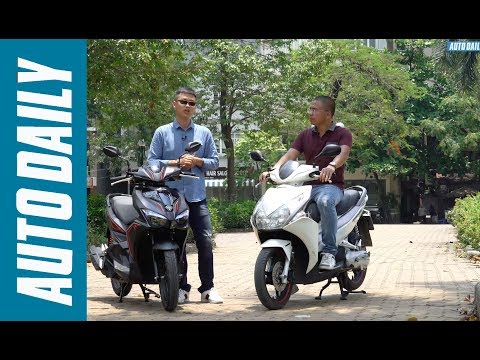 So sánh Honda AirBlade bản kỷ niệm 10 năm và AirBlade 2011: Bạn thích xe nào? |AUTODAILY.VN|