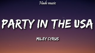 Watch Miley Cyrus Party In The Usa video