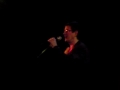 John Darnielle performing Franklin Bruno's "Houseguest" + stage banter