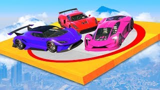 Last to Leave Circle Wins $50,000 Challenge! (GTA 5 Online)