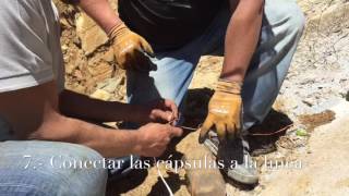 Nuevo sistema de rotura de rocas en zonas sensibles: en 12 pasos