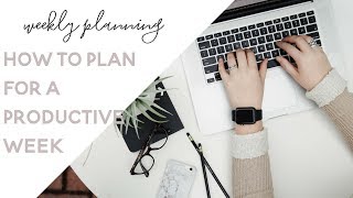 How I Plan my Week (Weekly Planning in Google Calendar & ToDoist)